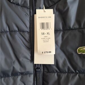 New Lacoste Navy Blue Men's XL Vest 🔥🔥